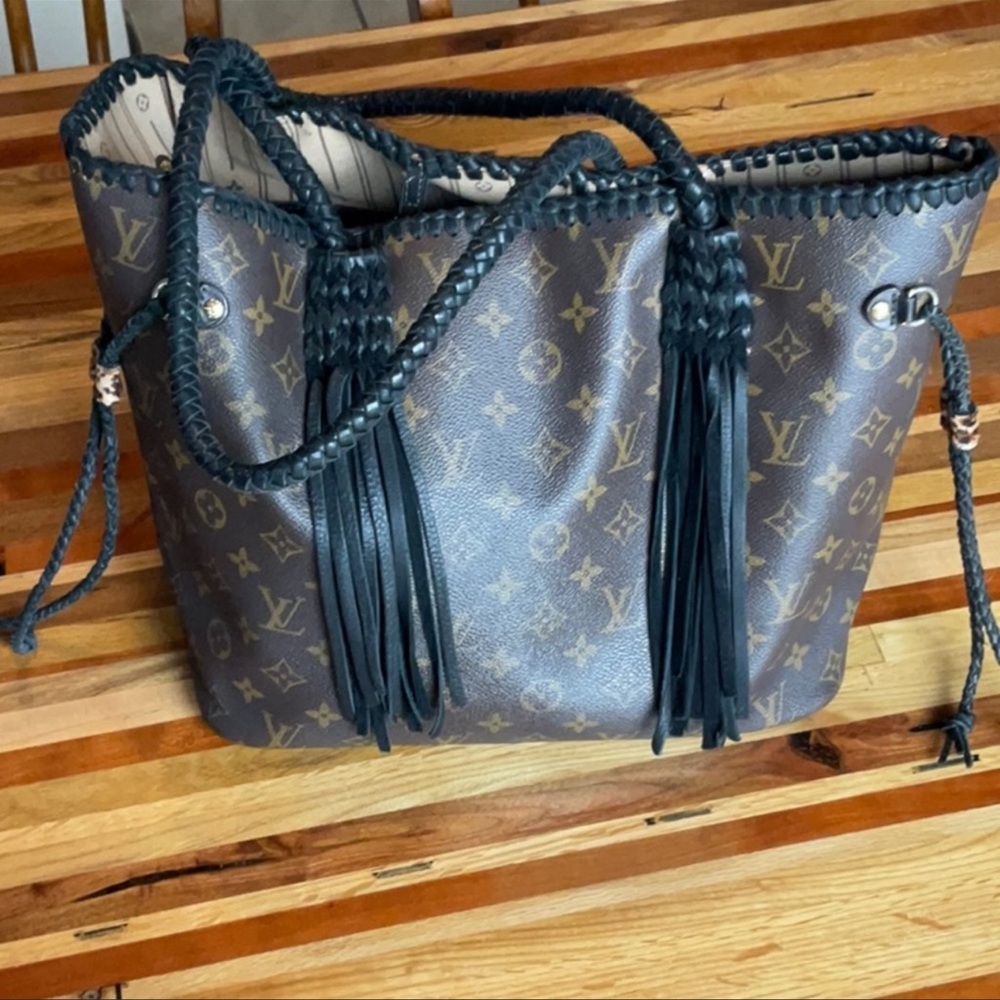 Upcycled Louis Vuitton Neverfull MM